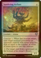 [FOIL] 隔離するアルカイック/Sundering Archaic 【英語版】 [SOS-無U]