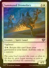 [FOIL] 召喚されたヒトコブラクダ/Summoned Dromedary 【英語版】 [SOS-白U]
