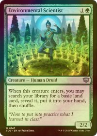 [FOIL] 環境科学者/Environmental Scientist 【英語版】 [SOS-緑U]