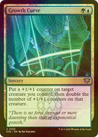 [FOIL] 成長曲線/Growth Curve 【英語版】 [SOS-金U]