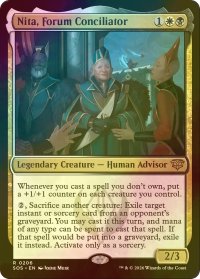 [FOIL] 公開討論所の調停士、ニータ/Nita, Forum Conciliator 【英語版】 [SOS-金R]