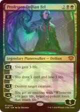 [FOIL] デリアン・フェル教授/Professor Dellian Fel (海外産ブースター版) 【英語版】 [SOS-金MR]
