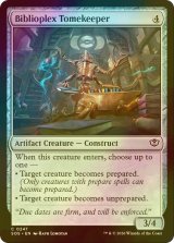 [FOIL] 大図書棟の秘本管理人/Biblioplex Tomekeeper 【英語版】 [SOS-灰C]