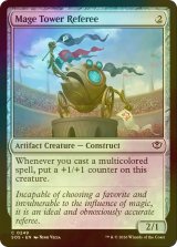 [FOIL] メイジタワーの審判/Mage Tower Referee 【英語版】 [SOS-灰C]