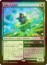 [FOIL] 豊穣の名誉教授/Emeritus of Abundance (海外産ブースター版) 【日本語版】 [SOS-緑MR]