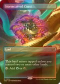 [FOIL] 嵐削りの海岸/Stormcarved Coast (全面アート・海外産ブースター版) 【英語版】 [SOS-土地R]