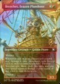 [FOIL] 鉄面連合の略取者、ブリーチェス/Breeches, Brazen Plunderer (全面アート版) 【英語版】 [SPG-赤U]