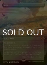 [FOIL] 砂漠/Desert (全面アート版) 【日本語版】 [SPG-土地MR]