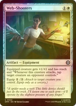 画像1: [FOIL] ウェブシューター/Web-Shooters 【英語版】 [SPM-白U]