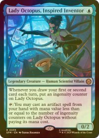 [FOIL] 傑出した発明家、レディ・オクトパス/Lady Octopus, Inspired Inventor 【英語版】 [SPM-青R]