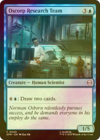 [FOIL] オズコープ研究チーム/Oscorp Research Team 【英語版】 [SPM-青C]