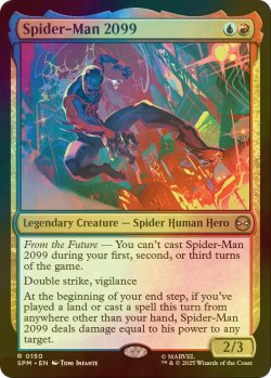画像1: [FOIL] スパイダーマン2099/Spider-Man 2099 【英語版】 [SPM-金R]