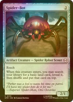 画像1: [FOIL] スパイダーボット/Spider-Bot 【英語版】 [SPM-灰C]
