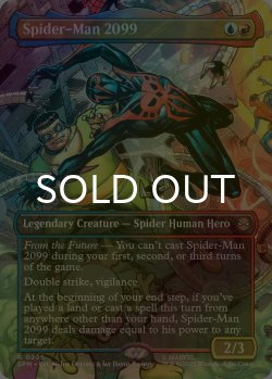 画像1: [FOIL] スパイダーマン2099/Spider-Man 2099 No.205 (全面アート・海外産ブースター版) 【英語版】 [SPM-金R]