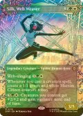 [FOIL] ウェブ紡ぎ、シルク/Silk, Web Weaver (全面アート・海外産ブースター版) 【英語版】 [SPM-金R]