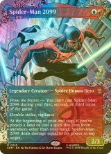 [FOIL] スパイダーマン2099/Spider-Man 2099 No.216 (全面アート・海外産ブースター版) 【英語版】 [SPM-金R]