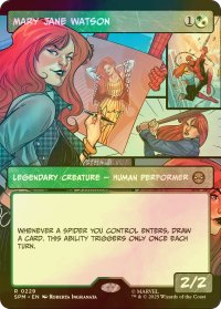 [FOIL] メリー・ジェーン・ワトソン/Mary Jane Watson (ショーケース・海外産ブースター版) 【英語版】 [SPM-金R]