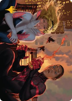 画像1: ヒーローのたまり場/Heroes' Hangout No.014 (箔押し版) 【日本語版】 [SPM-アート]