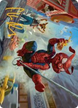 スパイダーハム、ピーター・ポーカー/Spider-Ham, Peter Porker No.019 (箔押し版) 【英語版】 [SPM-アート]