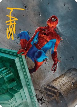 画像1: 英雄的大群、スパイダーマン/Spiders-Man, Heroic Horde No.021 (箔押し版) 【英語版】 [SPM-アート]