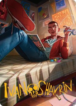 画像1: マイルズ・モラレス/Miles Morales No.035 (箔押し版) 【日本語版】 [SPM-アート]