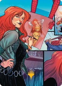メリー・ジェーン・ワトソン/Mary Jane Watson No.050 (箔押し版) 【英語版】 [SPM-アート]