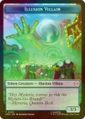 [FOIL] イリュージョン・悪人/ILLUSION VILLAIN & 蜘蛛/SPIDER 【英語版】 [SPM-トークン]