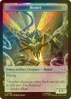 画像1: [FOIL] ロボット/ROBOT & 食物/FOOD 【英語版】 [SPM-トークン]