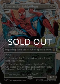 画像1: スペクタキュラー・スパイダーマン/Spectacular Spider-Man (全面アート版) 【英語版】 [SPM-白R]
