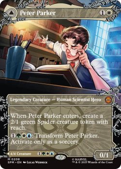 画像1: ピーター・パーカー/Peter Parker (全面アート版) 【英語版】 [SPM-白MR]