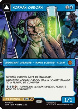 画像1: ノーマン・オズボーン/Norman Osborn (ショーケース版) 【英語版】 [SPM-青MR]