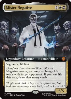 画像1: ミスターネガティブ/Mister Negative (拡張アート版) 【英語版】 [SPM-金MR]