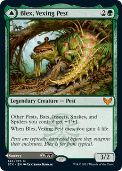 画像1: 厄介な害獣、ブレックス/Blex, Vexing Pest 《特価品》 【英語版】 [STX-緑MR]