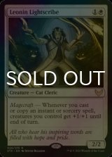 [FOIL] レオニンの光写し/Leonin Lightscribe 【英語版】 [STX-白R]