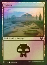 [FOIL] 沼/Swamp No.370 【英語版】 [STX-土地C]