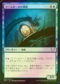 [FOIL] ワームホールの海蛇/Wormhole Serpent 【日本語版】 [STX-青U]