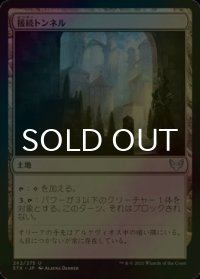 [FOIL] 接続トンネル/Access Tunnel 【日本語版】 [STX-土地U]