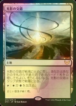 画像1: [FOIL] 光影の交錯/Shineshadow Snarl 【日本語版】 [STX-土地R]