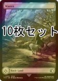 [FOIL] 荒地/Wastes 10枚セット 【英語版】 [FIN-土地L]