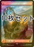 [FOIL] 山/Mountain No.304 10枚セット 【日本語版】 [FIN-土地L]