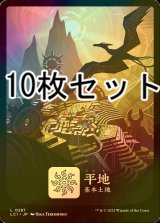 [FOIL] 平地/Plains No.287 10枚セット 【日本語版】 [LCI-土地L]
