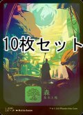 [FOIL] 森/Forest No.291 10枚セット 【日本語版】 [LCI-土地L]