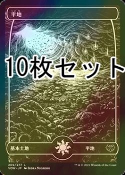 画像1: [FOIL] 平地/Plains No.269 10枚セット 【日本語版】 [VOW-土地L]