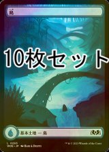 [FOIL] 島/Island No.263 10枚セット【日本語版】 [WOE-土地L]