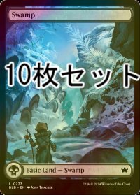 [FOIL] 沼/Swamp No.273 10枚セット 【英語版】 [BLB-土地L]