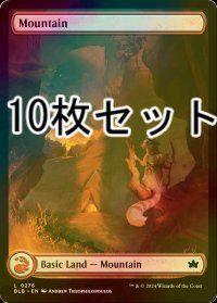 [FOIL] 山/Mountain No.276 10枚セット 【英語版】 [BLB-土地L]