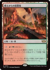 燃えがらの林間地/Cinder Glade 【日本語版】 [TDC-土地R]