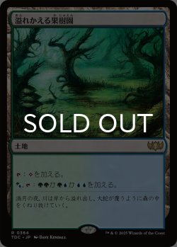 画像1: 溢れかえる果樹園/Flooded Grove 【日本語版】 [TDC-土地R]