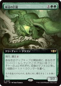 林冠の巨龍/Canopy Gargantuan (拡張アート版) 【日本語版】 [TDC-緑R]