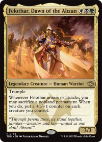 アブザンの夜明け、フェロザー/Felothar, Dawn of the Abzan 【英語版】 [TDM-金R] *詳細要確認